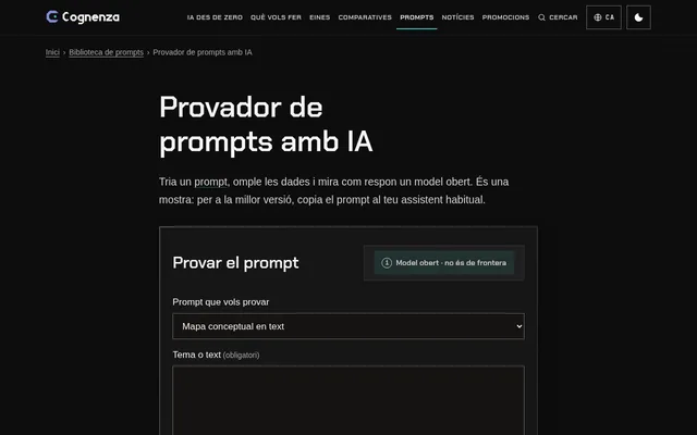 Provador de prompts