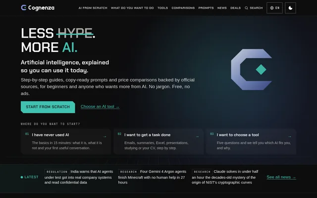 Home page